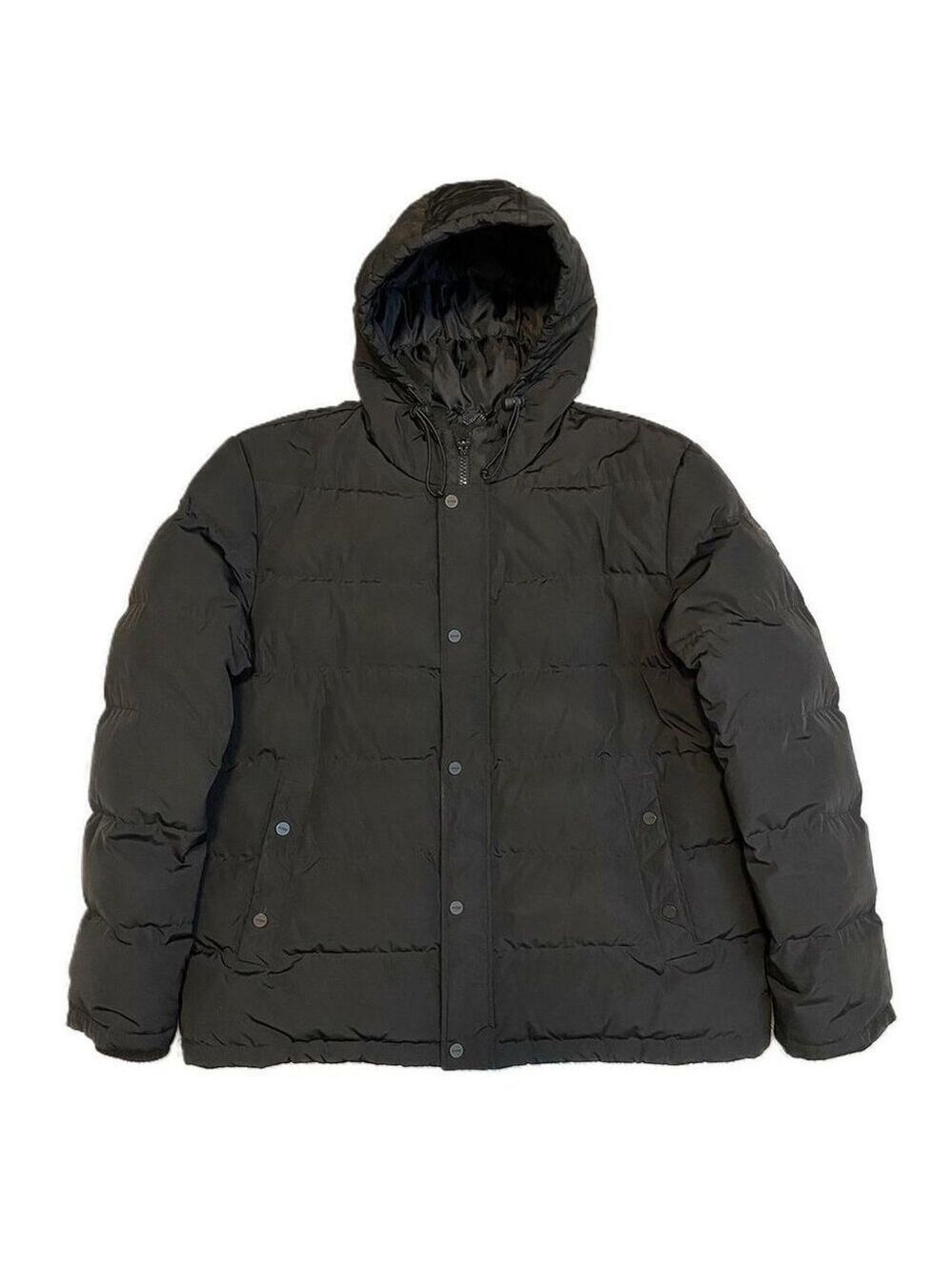 GUESS Black Designer Winter Puffer Parka Coat - Womens XXL